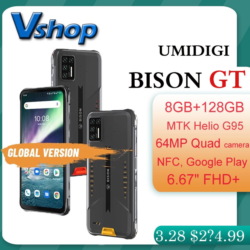 UMIDIGI BISON GT2  5G   ޴, 8GB..